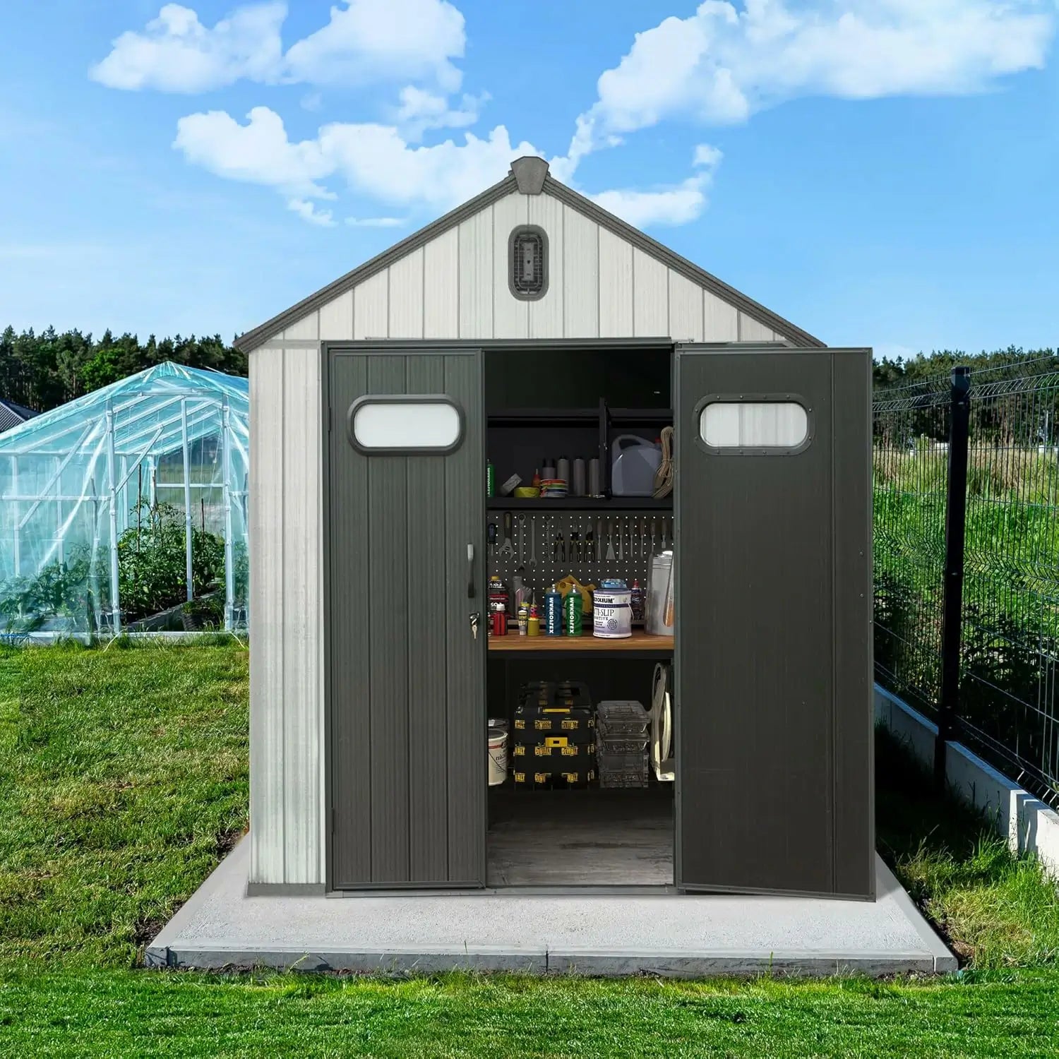domi resin storage shed#size_6' x 4'