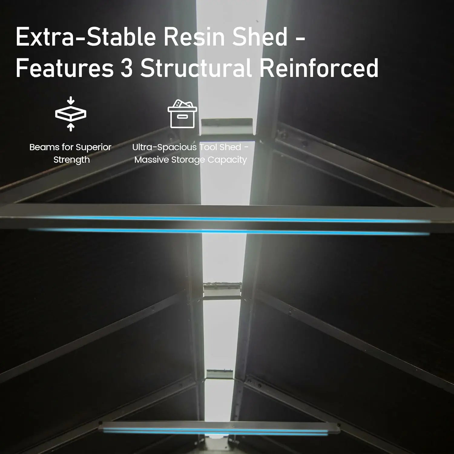 domi resin storage shed#size_6' x 4'