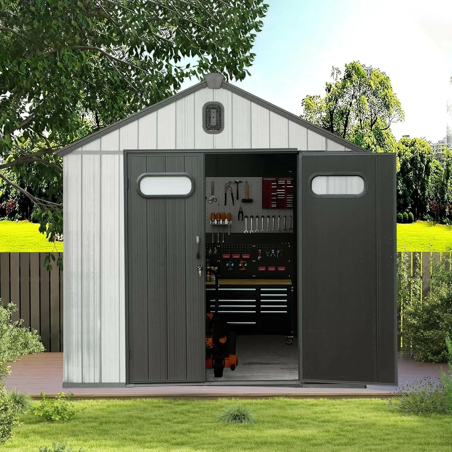 domi resin storage shed#size_8' x 6'