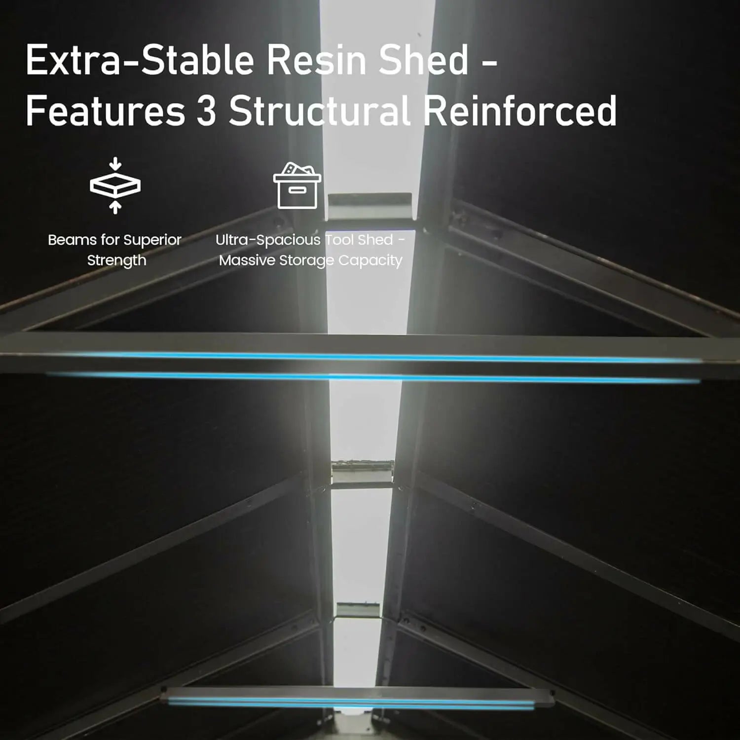 domi resin storage shed#size_8' x 6'