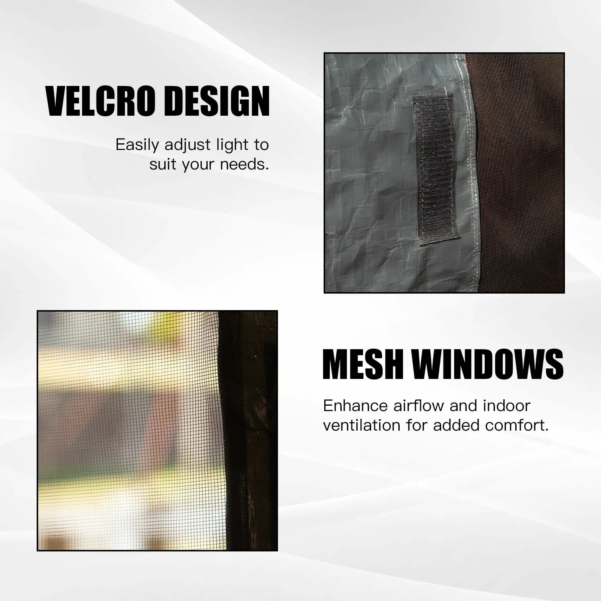 Hardtop Gazebo Cover Gray