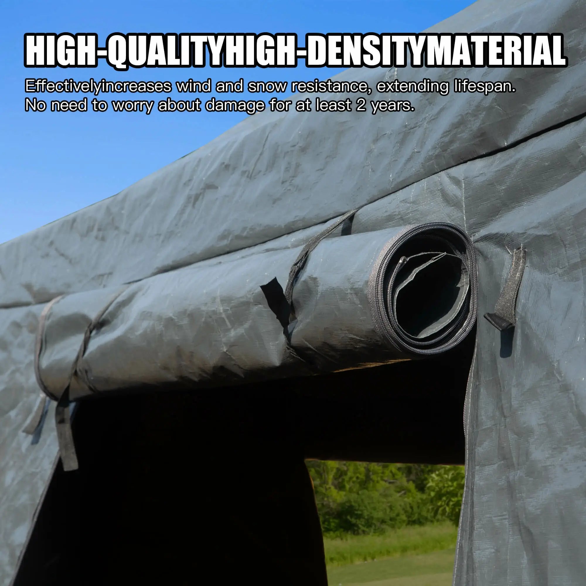 Hardtop Gazebo Cover Gray