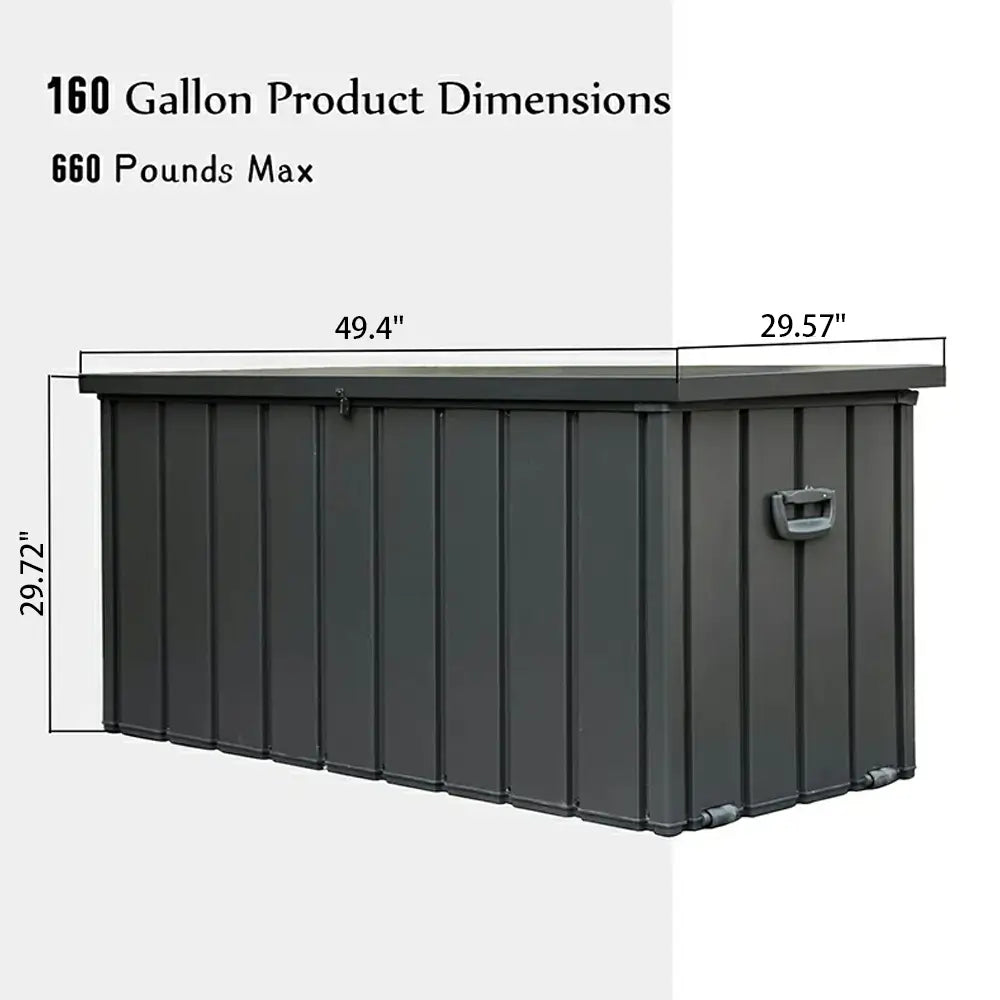 Domi Outdoor Living deck box#capacity_160 gallons