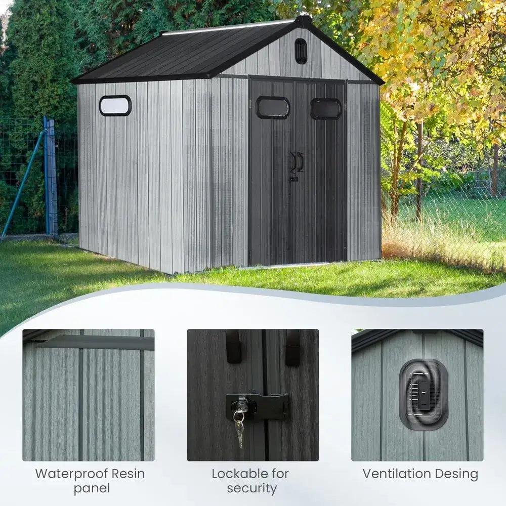 domi resin storage shed#size_8' x 8'