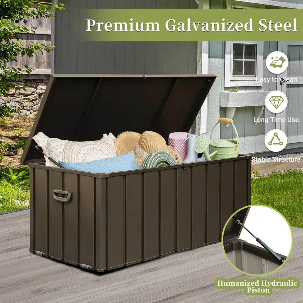 Domi Outdoor Living deck box#capacity_120 gallons