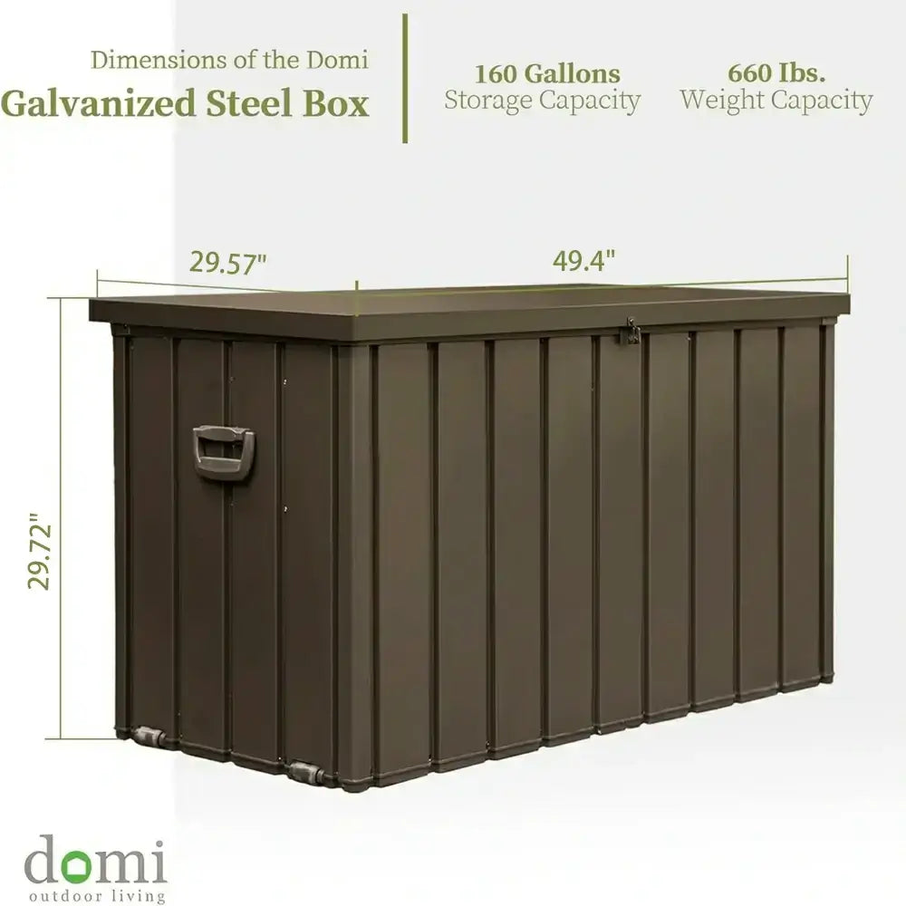 Domi Outdoor Living deck box#capacity_160 gallons
