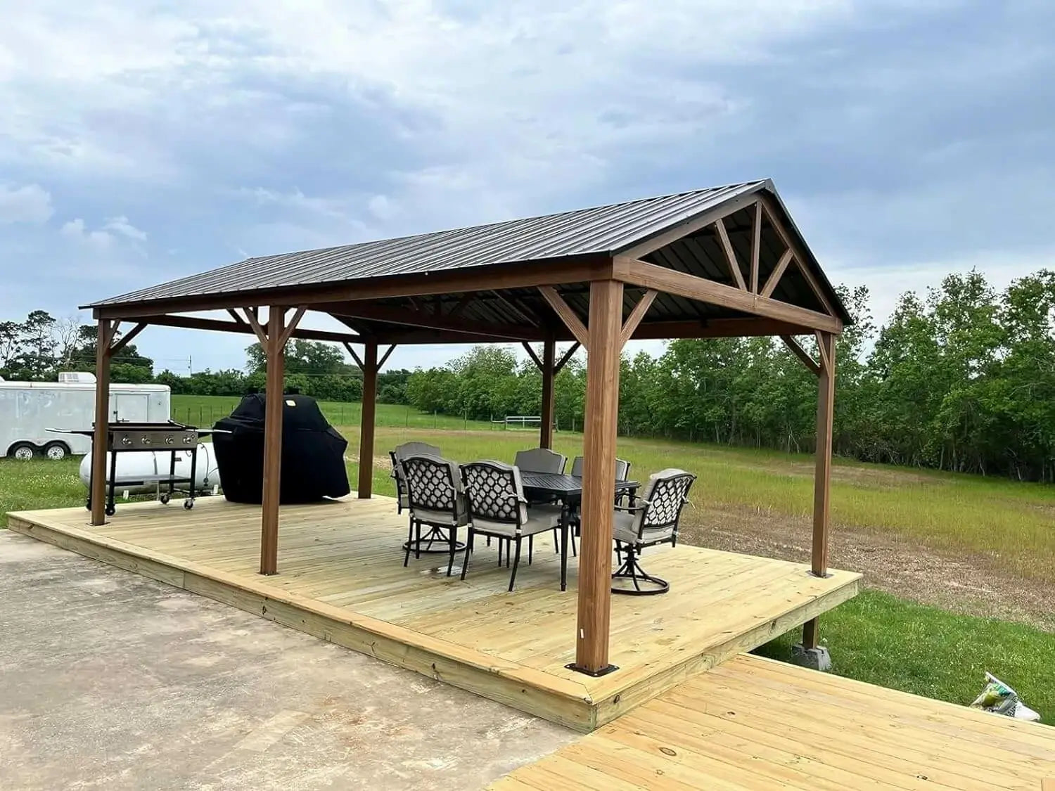 12'x20' Gable Roof Gazebo