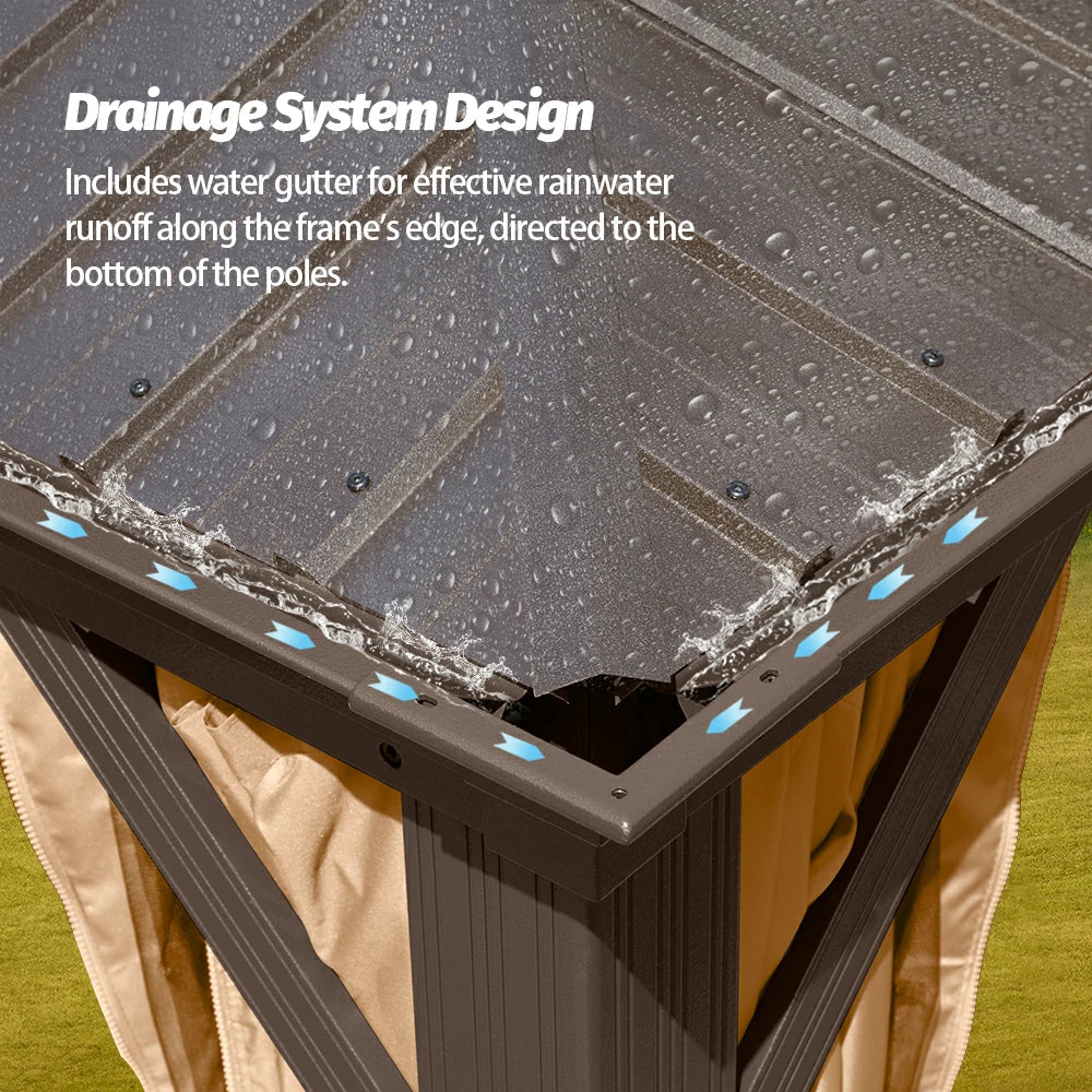 Domi Hardtop gazebo#size_14'x24'