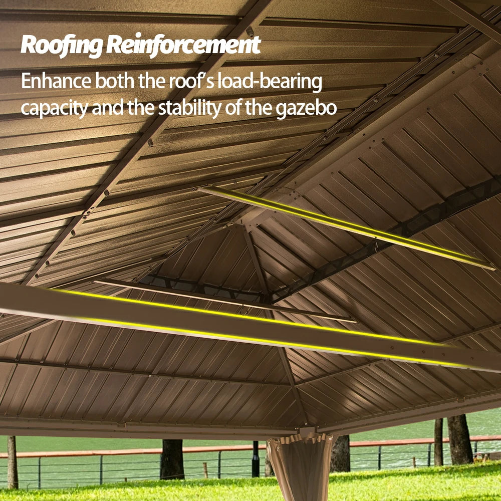 Domi Hardtop gazebo#size_14'x24'