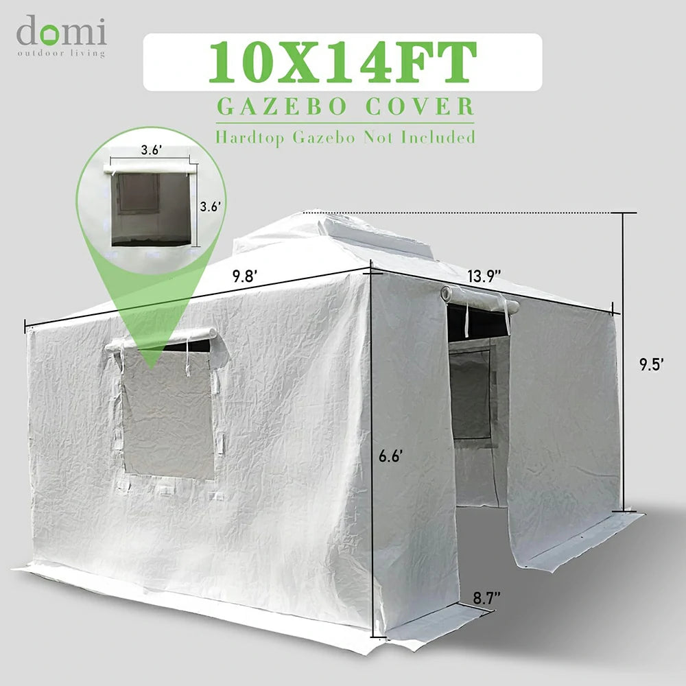 domi hardtop gazebo cover#size_10' x 14'