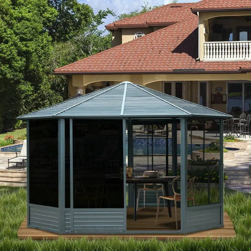 13'x13' Sunroom - Octagonal Solarium