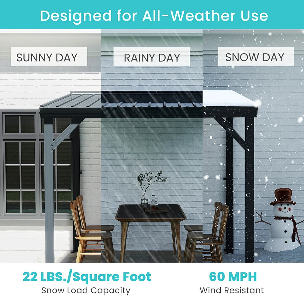 Domi wall mounted gazebo#size_10'x10'