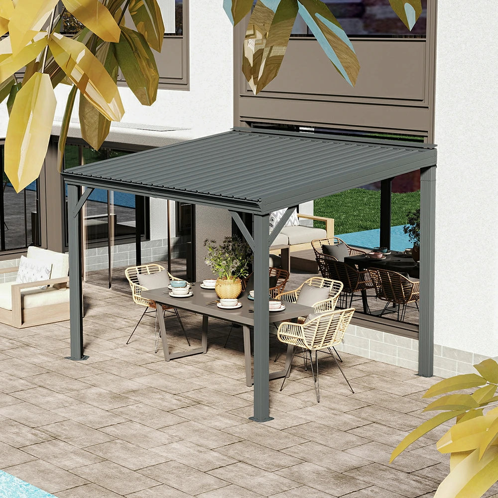 Domi wall mounted gazebo#size_10'x10'