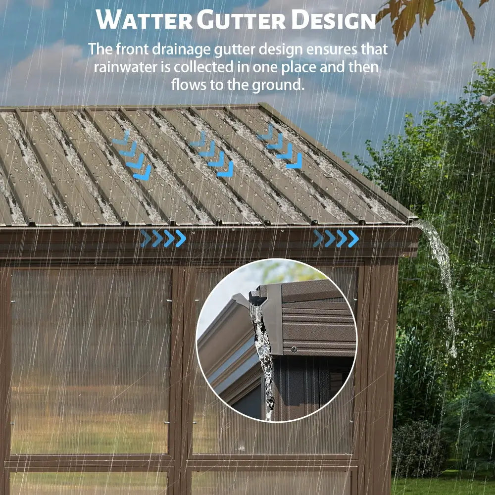 Domi wall mounted sunroom#size_10'x14'