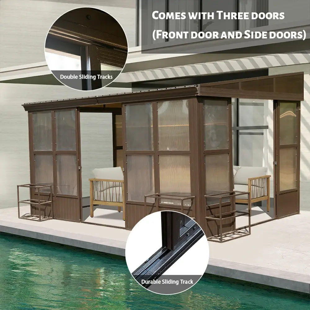 Domi wall mounted sunroom#size_10'x14'