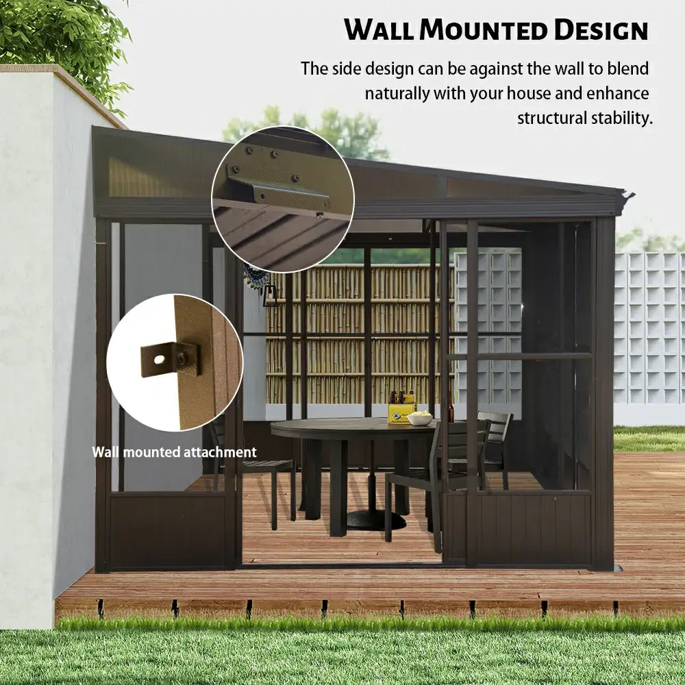 Domi wall mounted sunroom#size_10'x14'