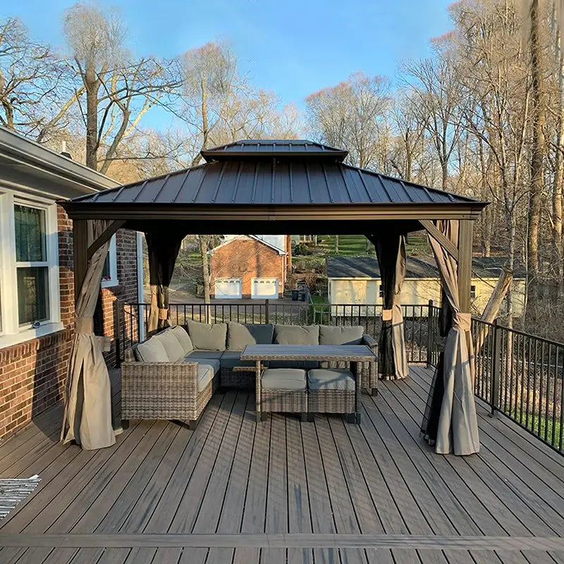 Domi Hardtop gazebo#size_10'x12'