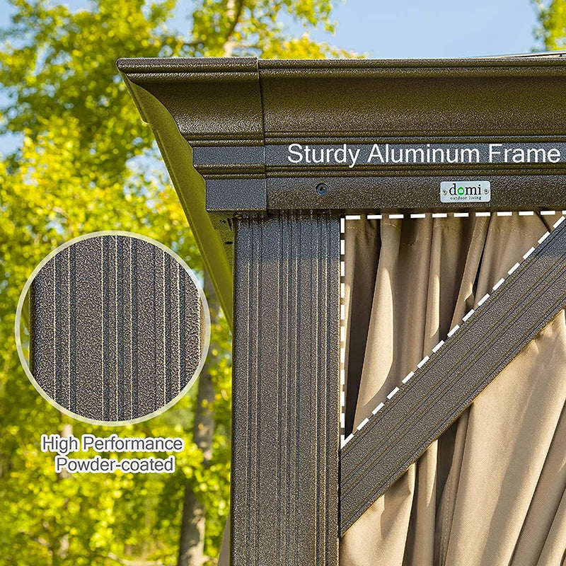 Domi Hardtop gazebo#size_12'x16'