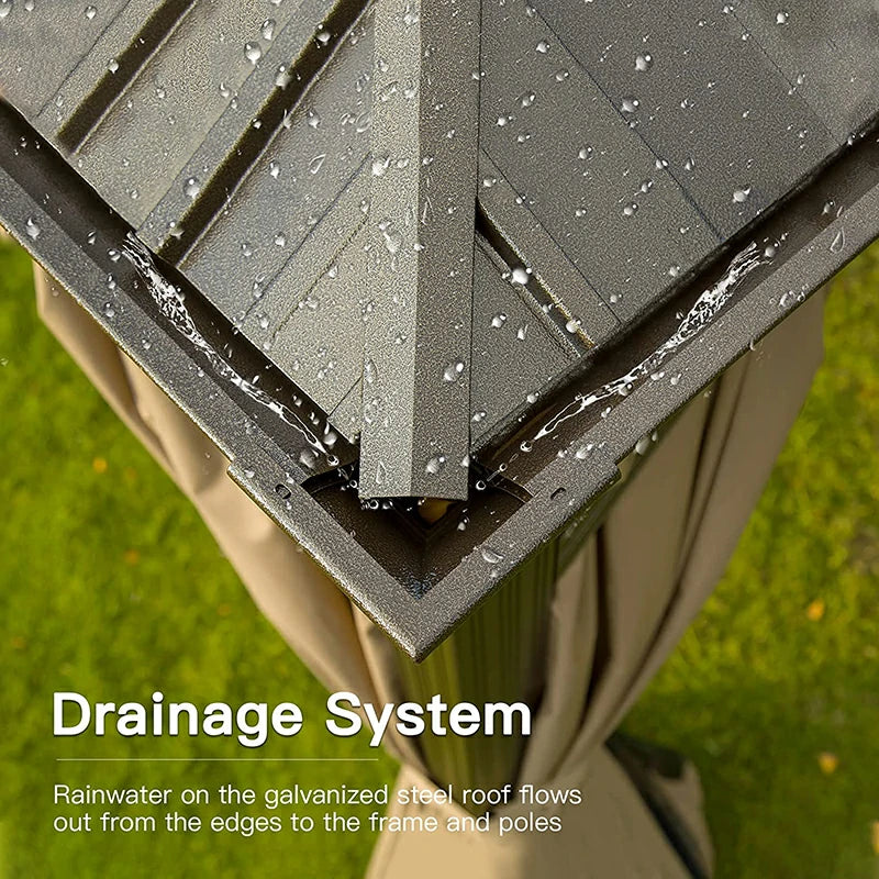 Domi Hardtop gazebo#size_12'x16'