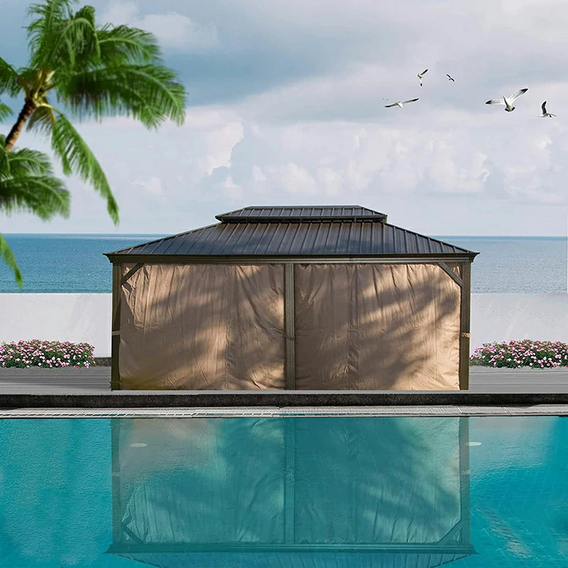 Domi Hardtop gazebo#size_12'x18'