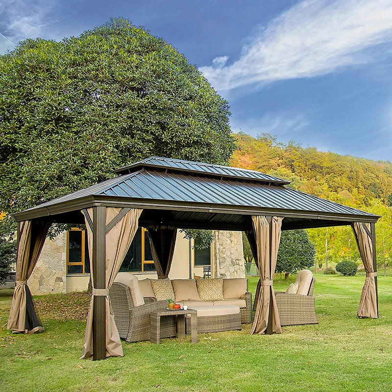 Domi Hardtop gazebo#size_12'x20'