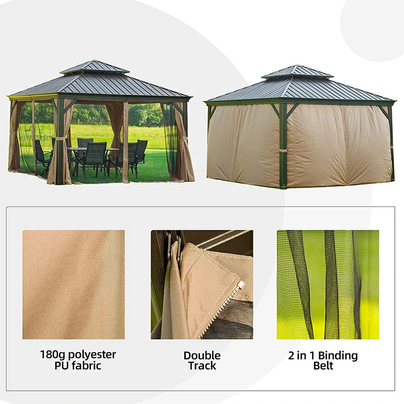 Domi Hardtop gazebo#size_12'x12'