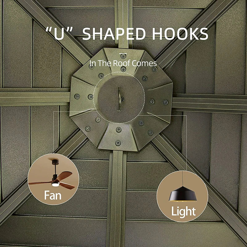 Domi Hardtop gazebo#size_12'x12'