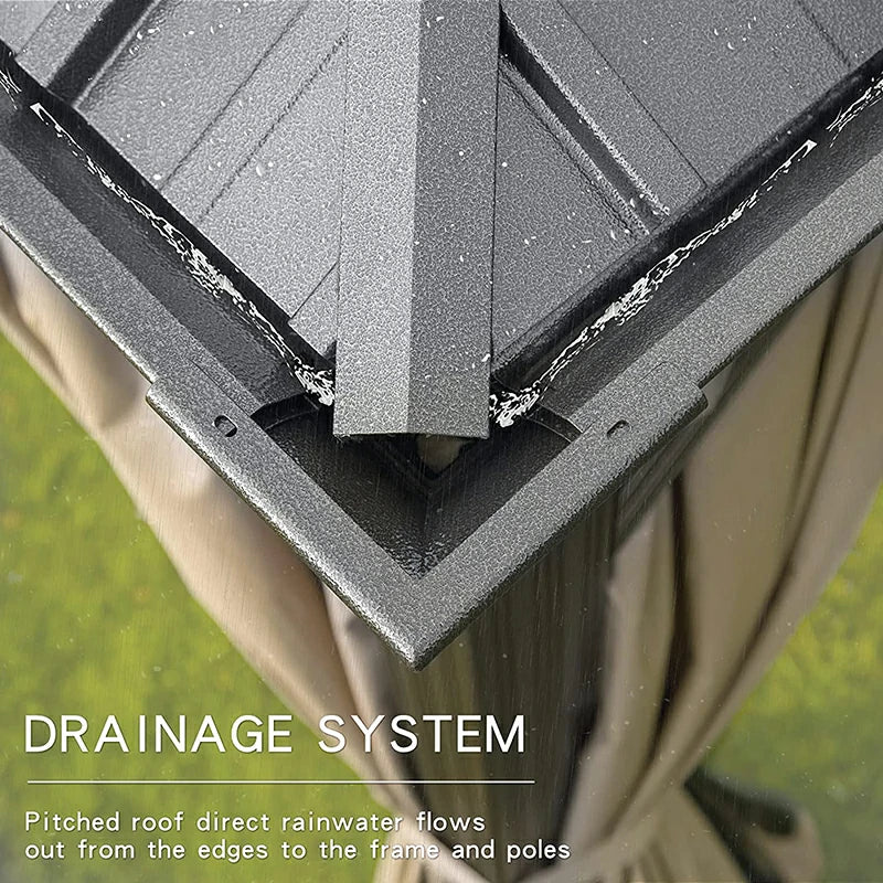 Domi Hardtop gazebo#size_12'x14'