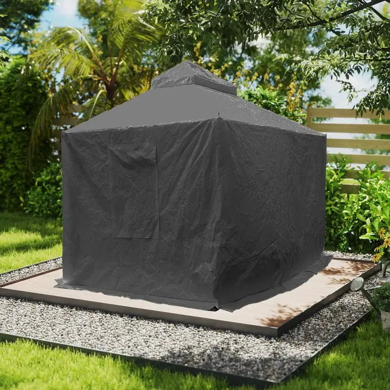 Gray Gazebo Cover#size_10' x 10'