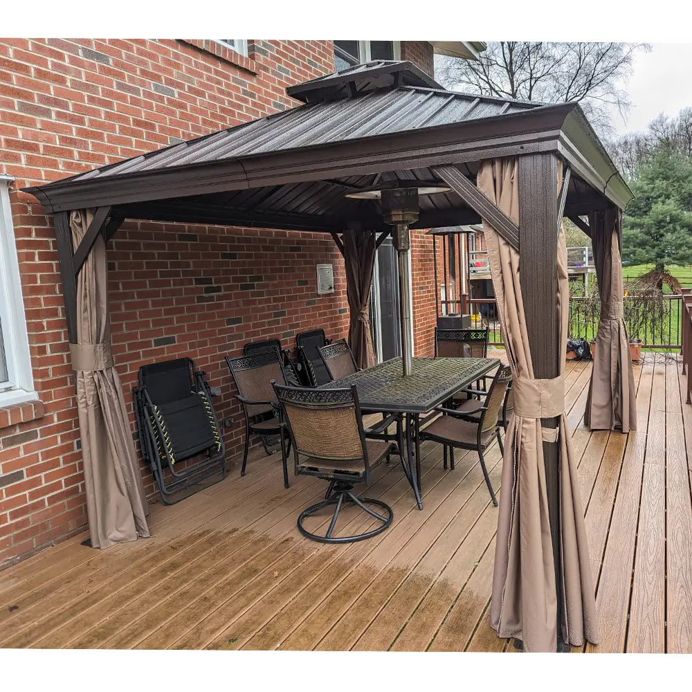 Domi Hardtop gazebo#size_10'x12'