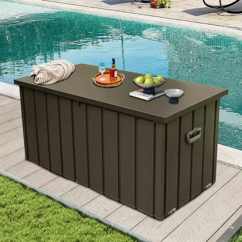 Domi Outdoor Living deck box#capacity_120 gallons