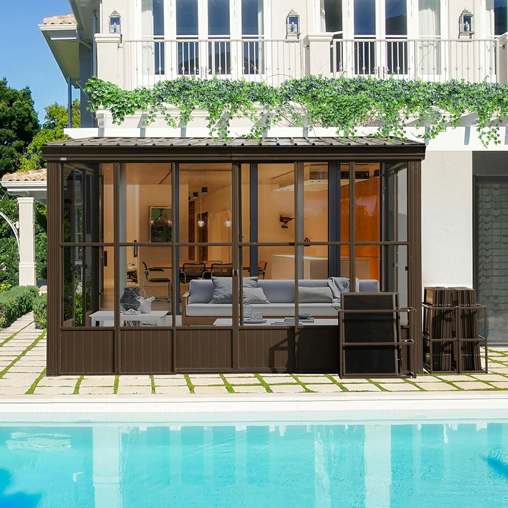 Domi wall mounted sunroom#size_8'x12'