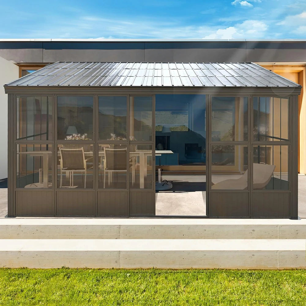Domi wall mounted sunroom#size_12'x16'