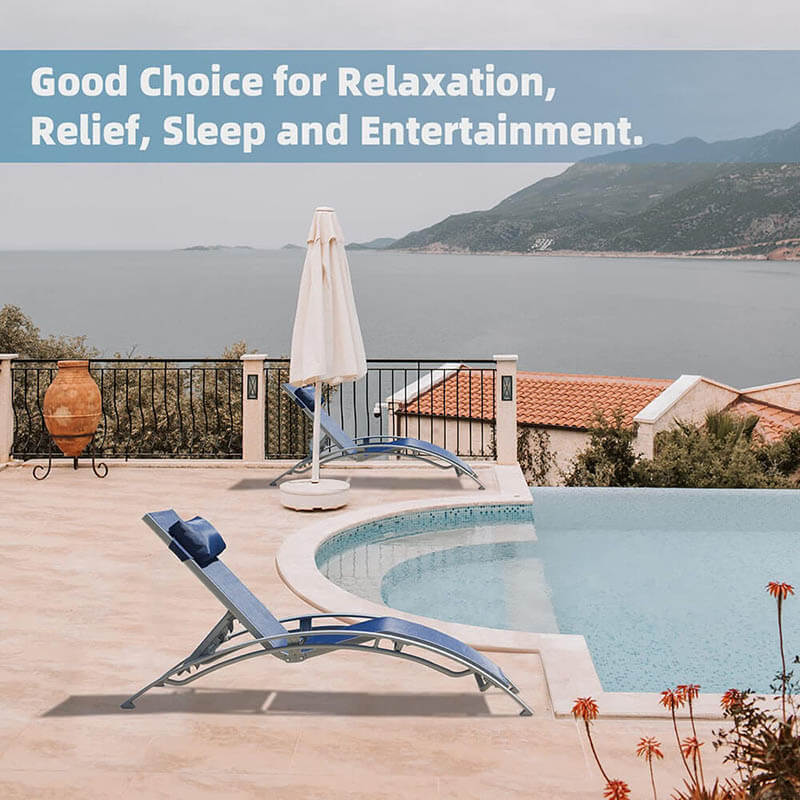 Domi Outdoor Living Lounge Chair#color_blue