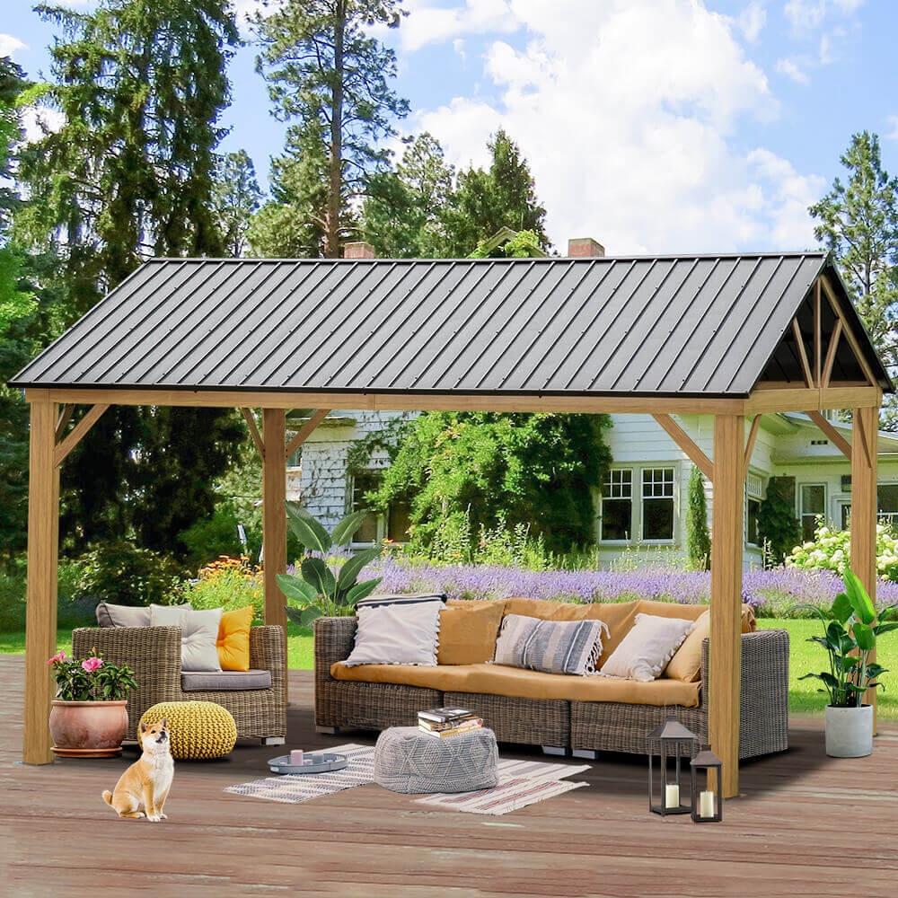 Domioutdoorliving 12' x 14' Hardtop Gazebo