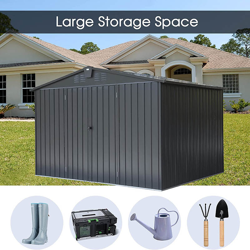 Domi Outdoor Storage Shed 10'x 8'