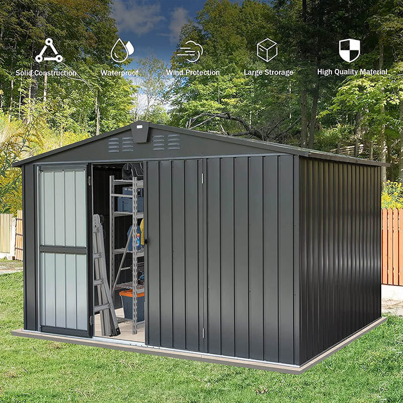 Domi Outdoor Storage Shed 10'x 8'